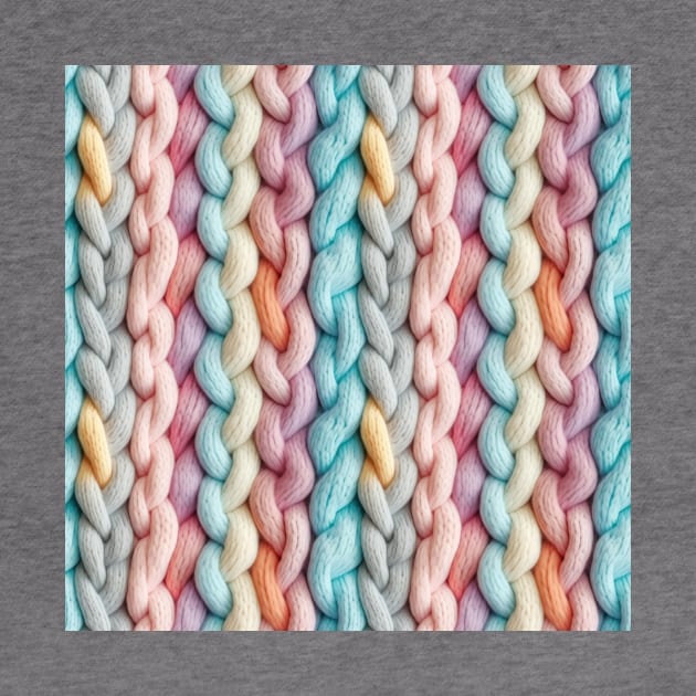 Pastel Knit Waves by star trek fanart and more